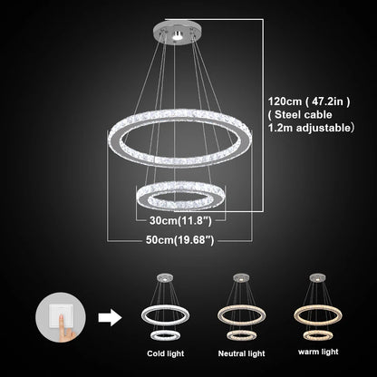 Modern Crystal Chandelier