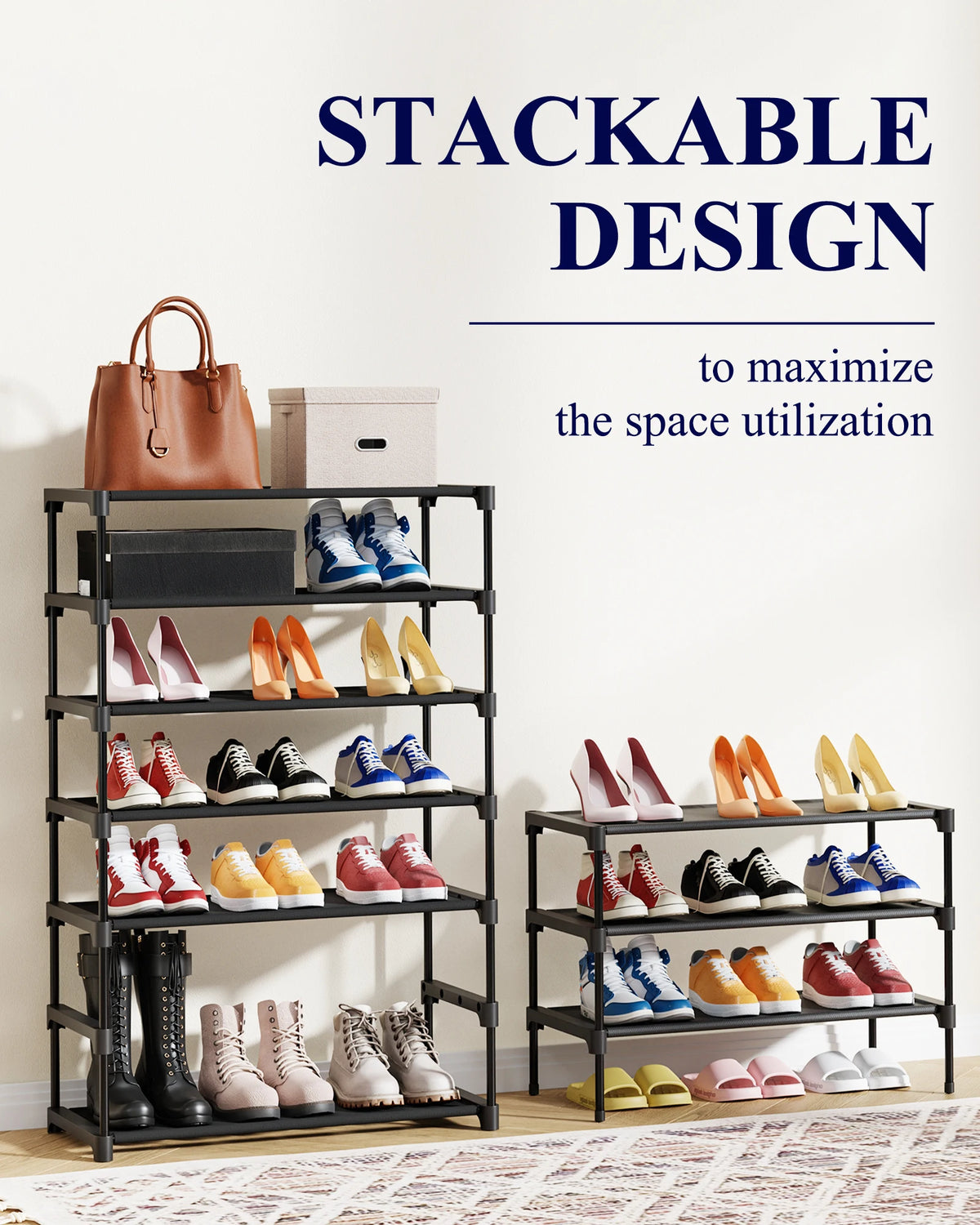 3-Tier Shoe Rack