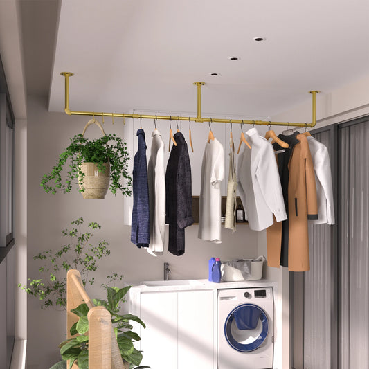 Wall Mounted Clothes Rack