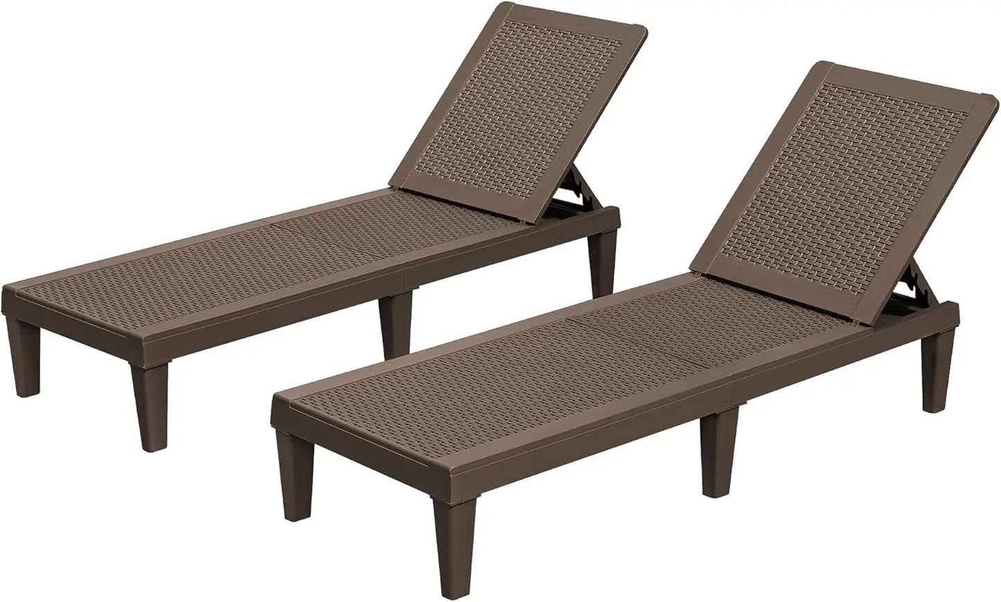 Outdoor Lounge Chairs Set of 2