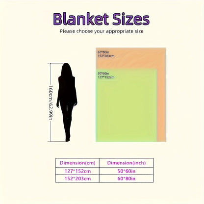 Fleece Bed Blanket Twin Size