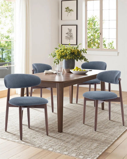 Upholstered Dining Chairs Set of 4