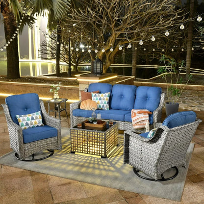 5 Piece Outdoor Patio Furniture