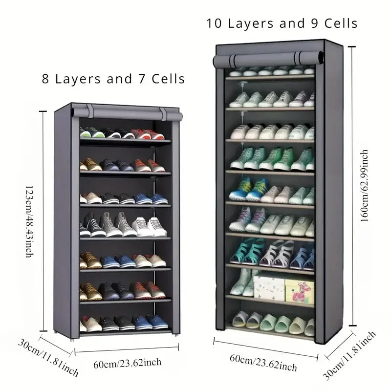 5/8/10-Tier Shoe Organizer