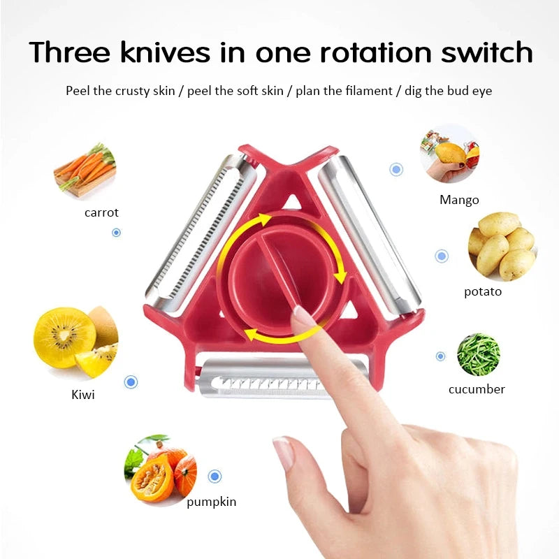 3in1 Magic Trio Peeler Set