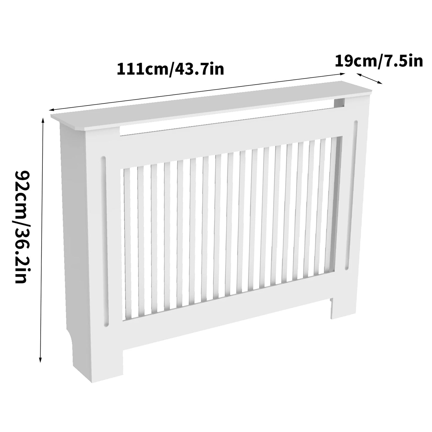 36.2 Inch Tall Radiator Cover