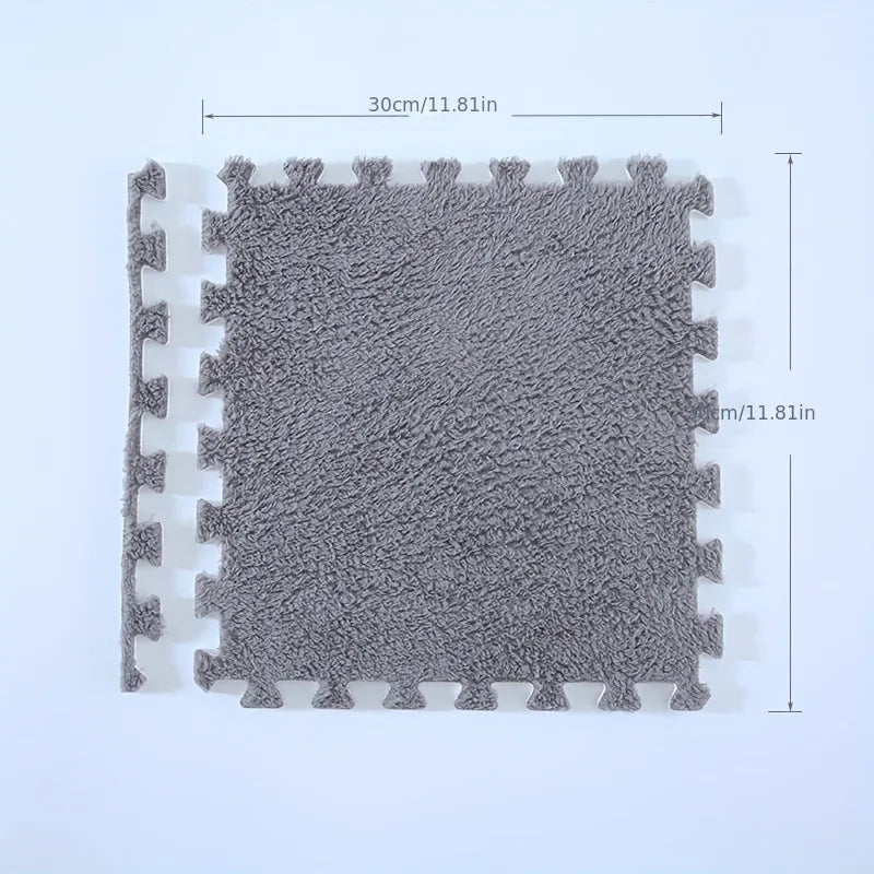 30x30cm Velvet Interlocking Indoor Carpet