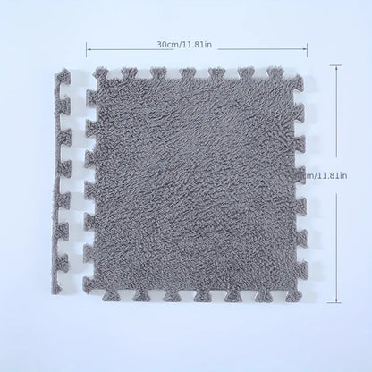 30x30cm Velvet Interlocking Indoor Carpet
