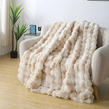 Bubble Fleece Blanket
