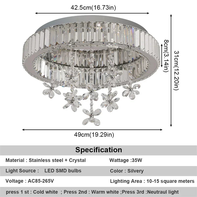 Modern Crystal Ceiling