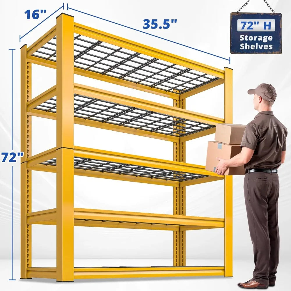 72''H Garage Shelving
