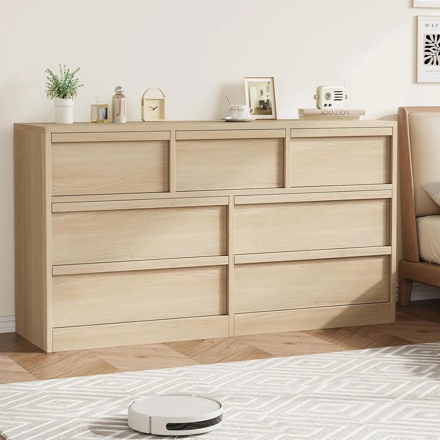 Home Furniture 7 Drawer Dresser