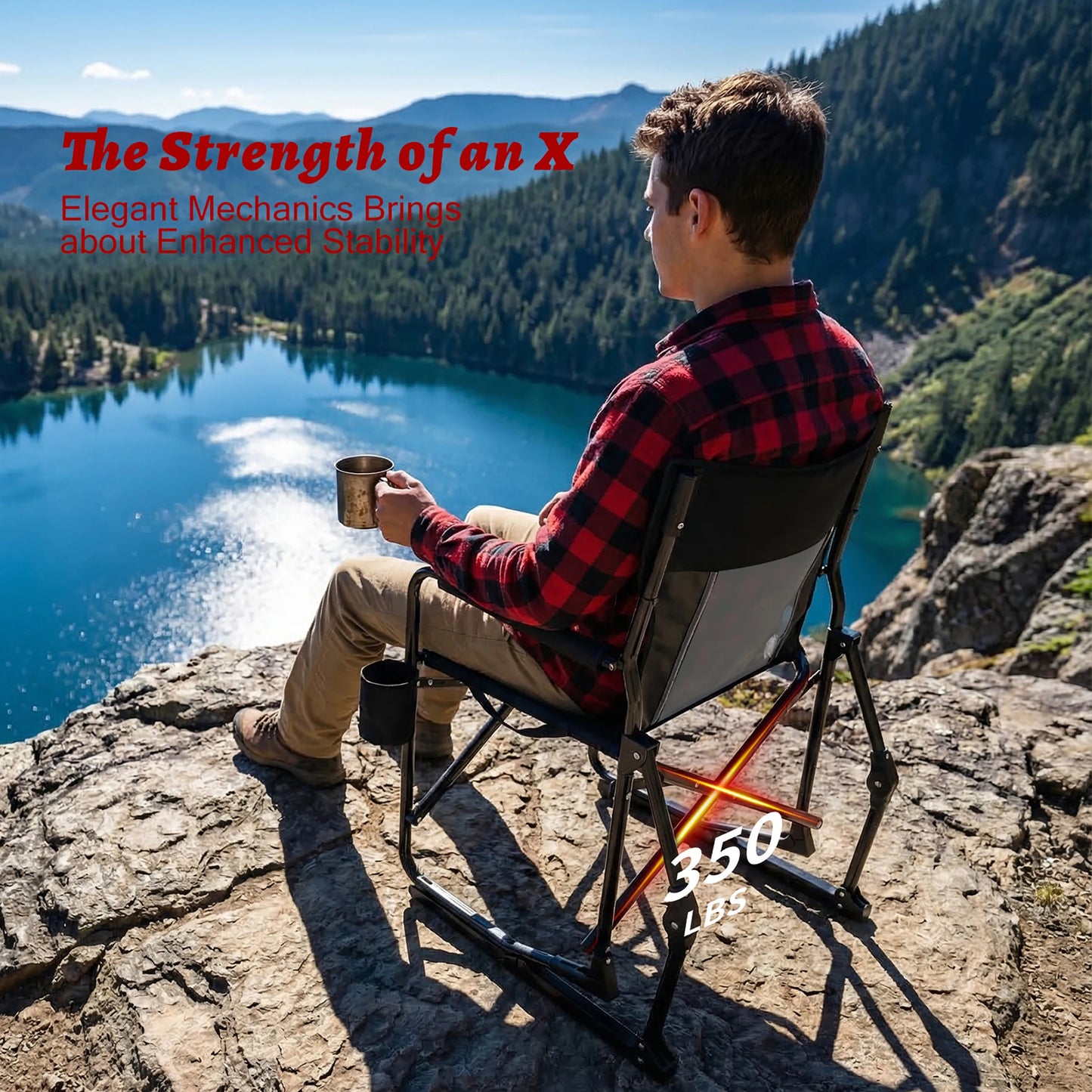 Outdoor Folding Rocking Chair