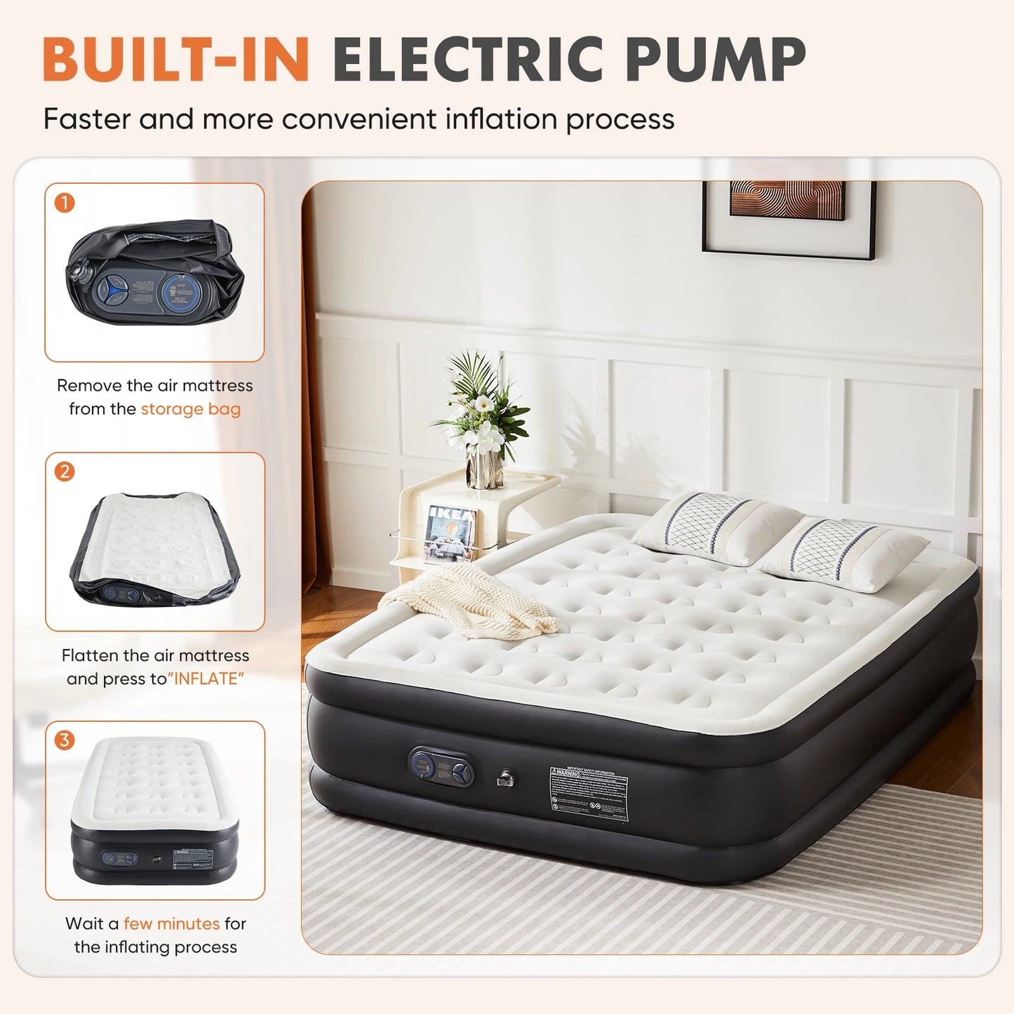 Queen Twin Size Air Mattress