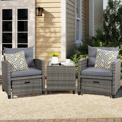 5-Piece Patio Furniture Set/Cushions