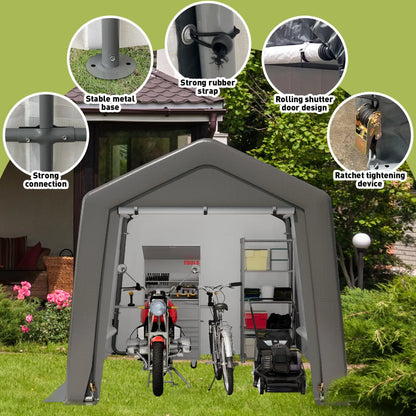 Outdoor Portable Storage Shed