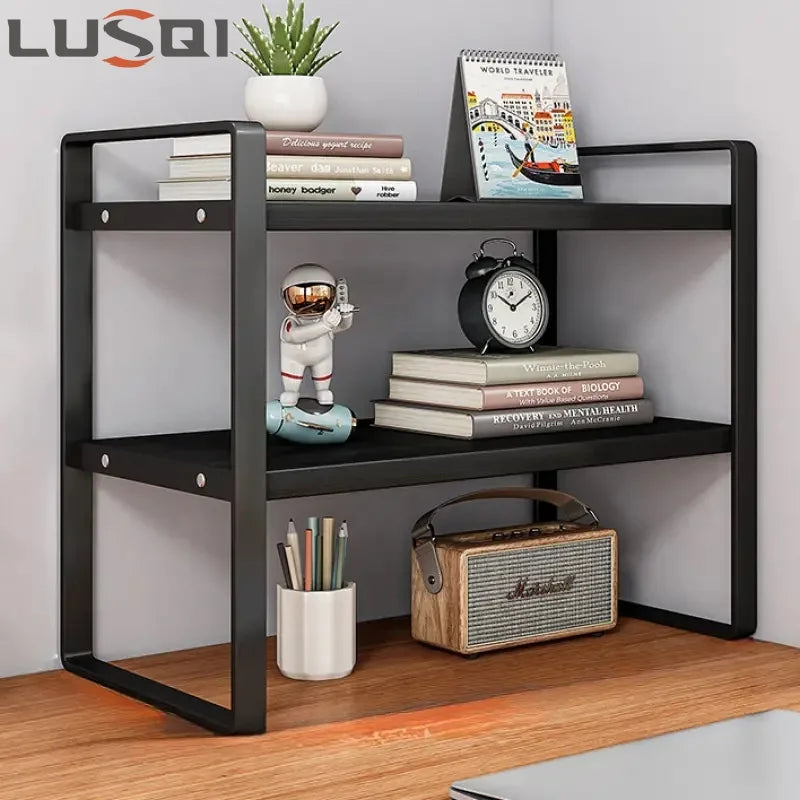 2 tier Shelf Desktop Storage