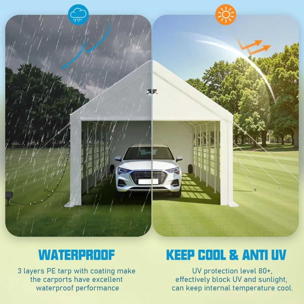 10x30 Heavy Duty Carport