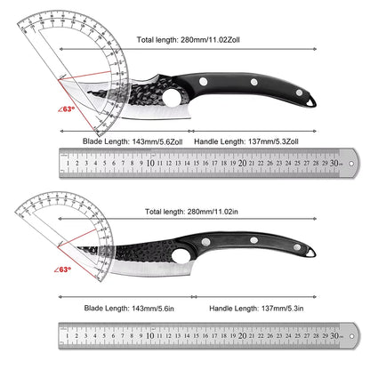 Stainless Steel Hand Forged Knife Cleaver