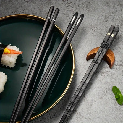 Black Alloy Chopsticks