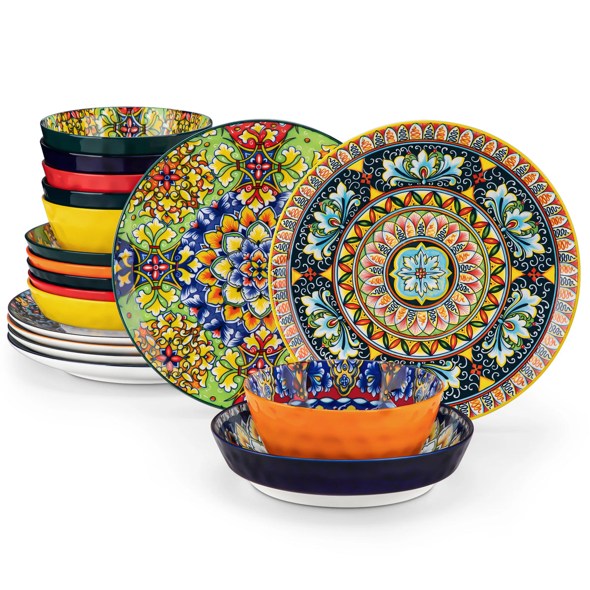 12/16/18/24 Piece Ceramic Dinnerware