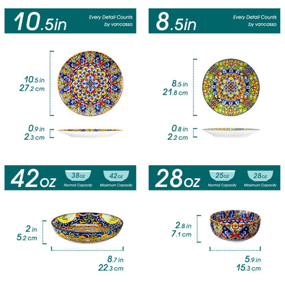 24 Piece Dinnerware Sets