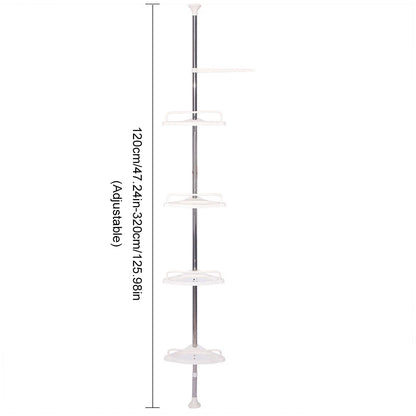 Telescopic Bathroom Shelf 4 Trays
