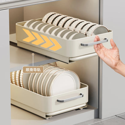 Kitchen Pull-out Dish Rack Sliding Drawer