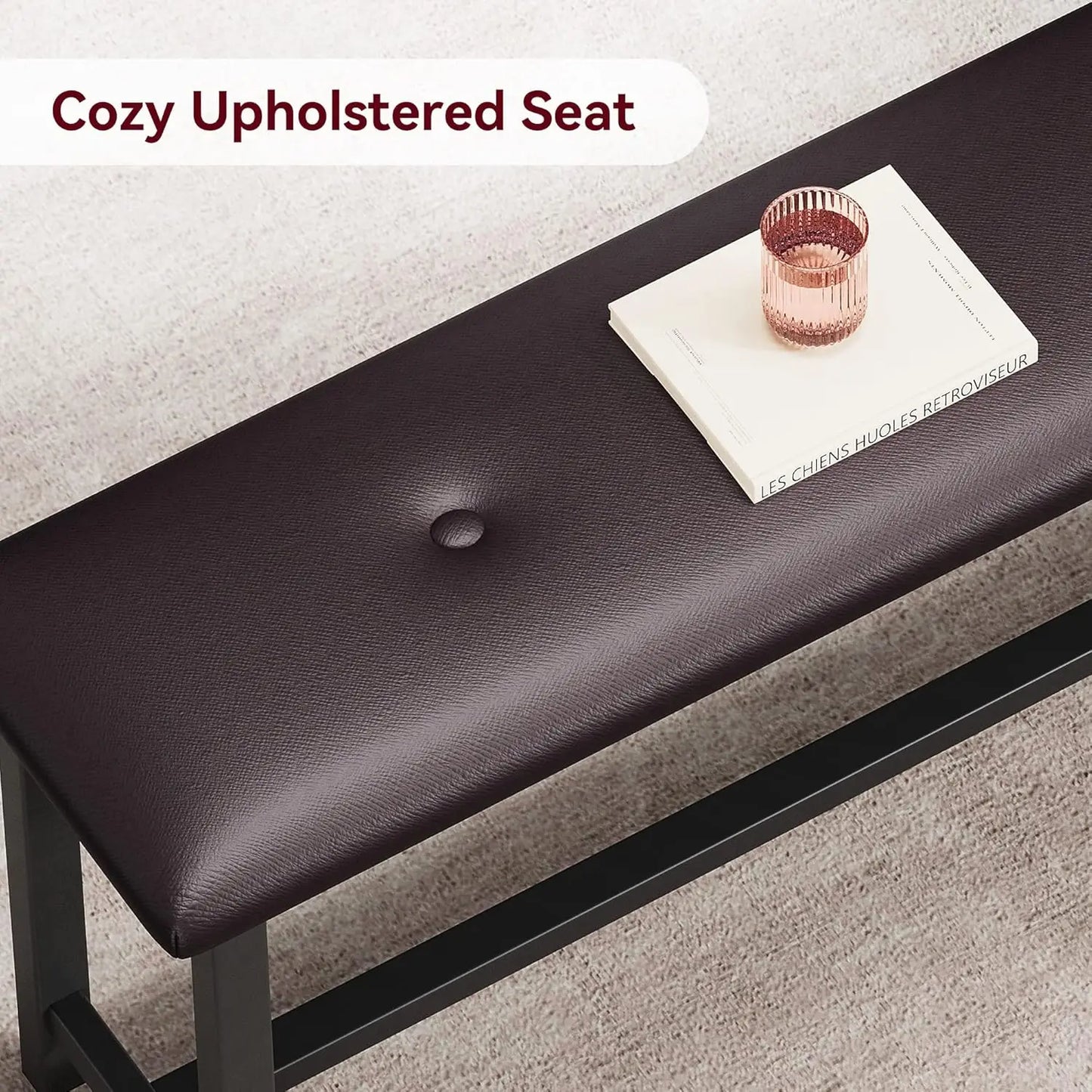 Brown Dining Table Set for 4