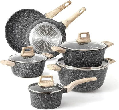 26cs w/Frying Pans & Saucepans & Grill Pan