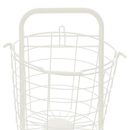 3-Tier Rolling Laundry Cart