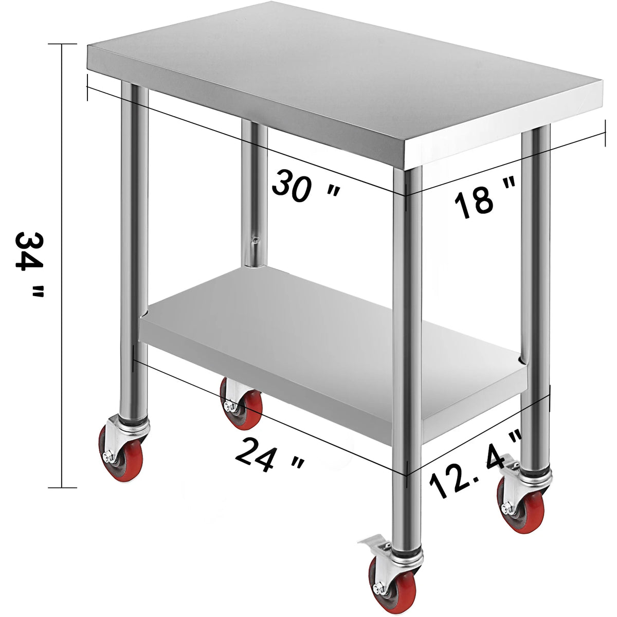 Stainless Steel  Prep Table