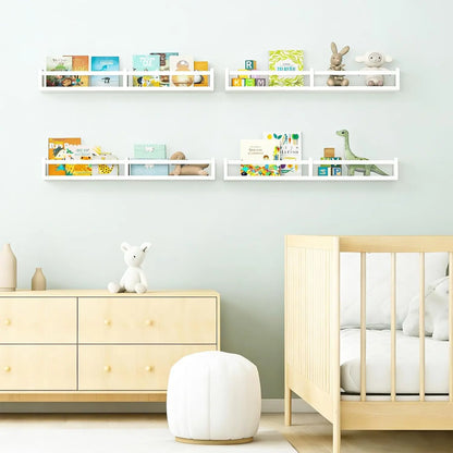 32 Inch Floating Bookshelves Set of 4