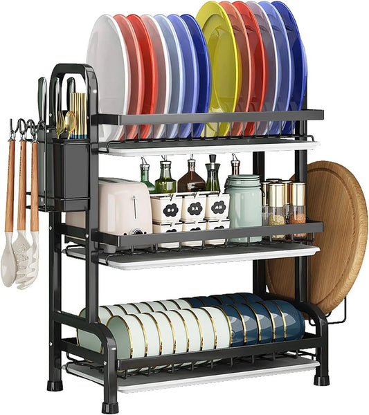 Three-Tier Countertop Rack