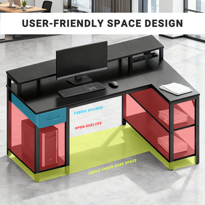 L Shaped Gaming Desk