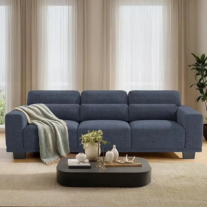 3 Seater Sofa Couch with Deep Seats