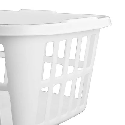 Laundry Baskets Plastic White