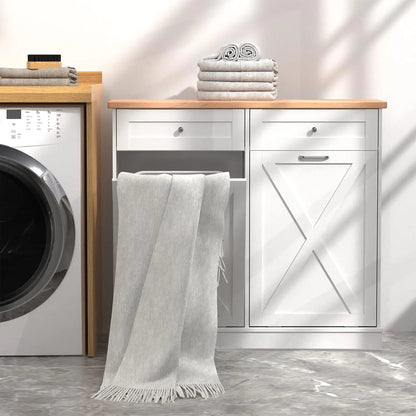 Double Tilt Out Trash Cabinet