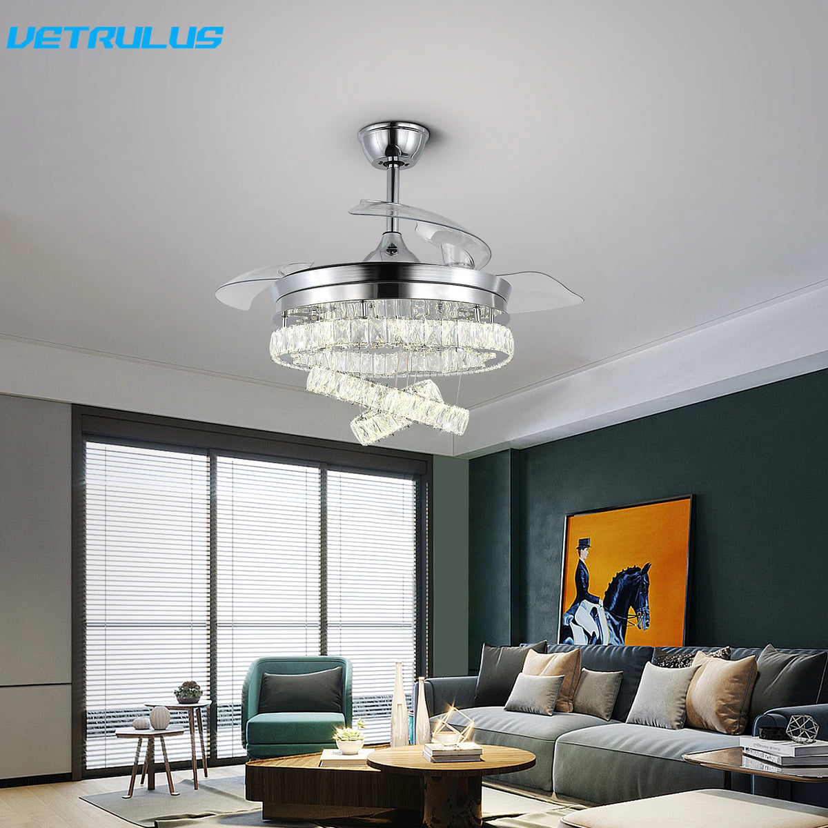 Modern Ceiling Fan Led Light