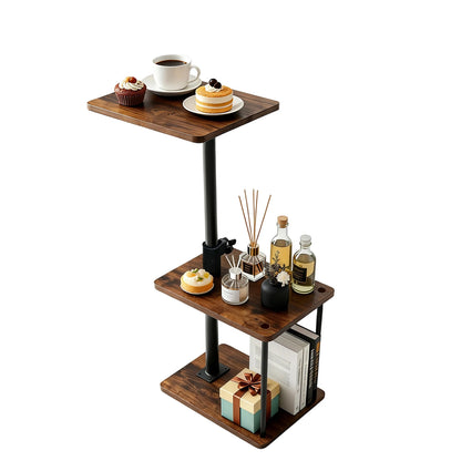 360° Swivel C Shaped Side Table