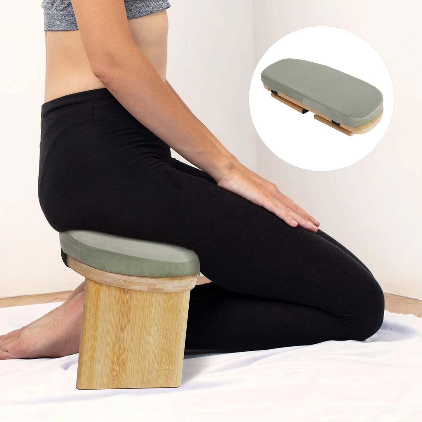 Foldable Meditation Bench