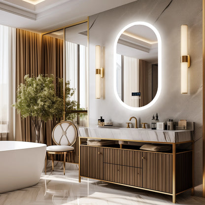 20x32” Led Lighted Bluetooth Mirror