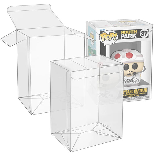 50PCS Clear Protective Box for 4 Vinyl Figures