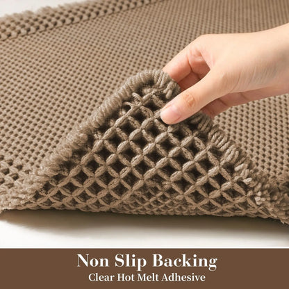 Super Absorbent  Waffle Bath Mat Runner