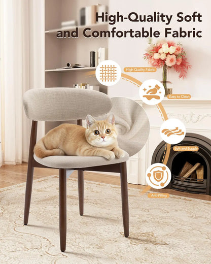 Upholstered Dining Chairs Set of 4