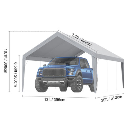 SucceBuy Carport Replacement Canopy