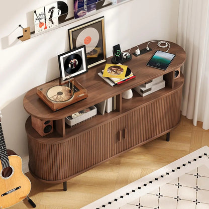55" (140cm) Record Player Stand