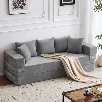 Queen Size 4-in-1 Convertible Sofa Bed