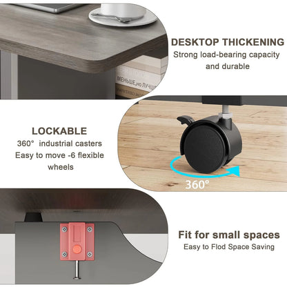 Folding Dining Table With Storage Shelf