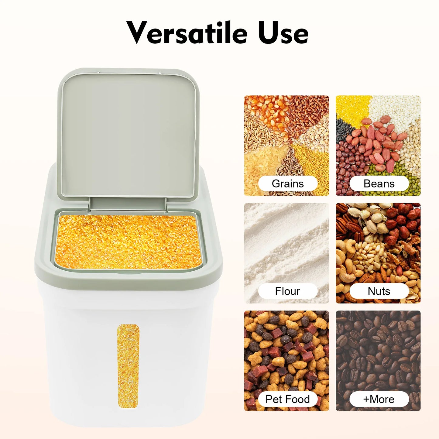 10 kg Large Food Storage Container